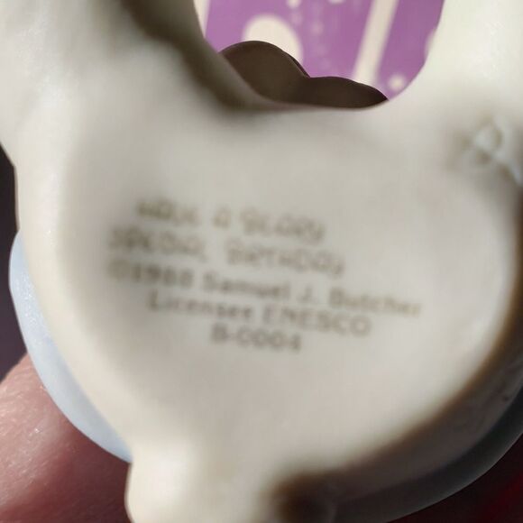 Precious Moments "Have a Berry Special Birthday" 1988 - Picture 3 of 5